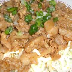รูปของ 独身男用☆簡単に豚丼♪