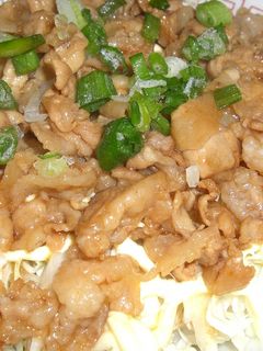 独身男用☆簡単に豚丼♪-レシピのメイン写真