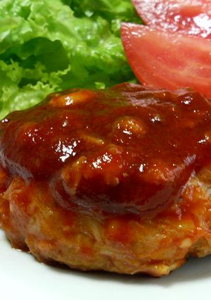 えのきだけ☆トマト煮込みハンバーグ-レシピのメイン写真