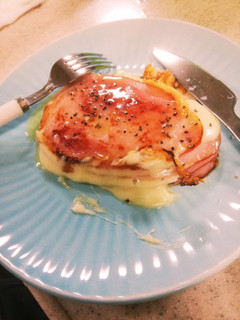 ハムとチーズのミルフィーユ焼き-レシピのメイン写真