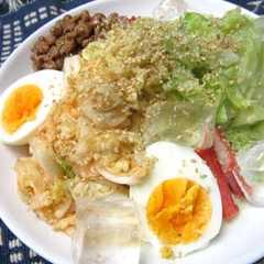 รูปของ 野菜たっぷり☆冷やしあえ麺
