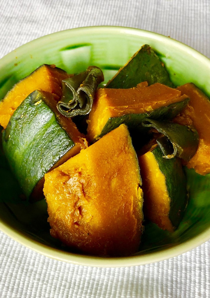 昆布の旨味が染みてる☆かぼちゃの煮物-レシピのメイン写真
