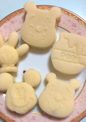 レンジ蒸しパン(シリコンモールド使用)-レシピのメイン写真