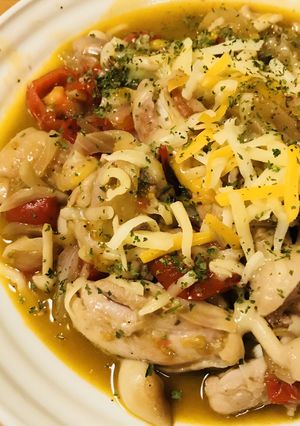 鶏肉とキノコのプチトマトソース-レシピのメイン写真