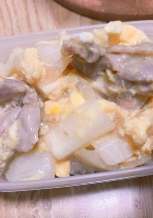 レンジで簡単！親子丼-レシピのメイン写真