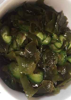 ワカメの酢の物-レシピのメイン写真