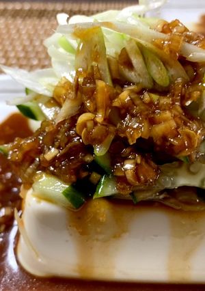 万能中華ダレが美味しい 簡単 豆腐サラダ-レシピのメイン写真
