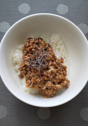 納豆と塩昆布のにんにくマヨ和え-レシピのメイン写真