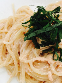 お気に入りのたらこクリームパスタ-レシピのメイン写真