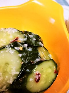 ご飯のお供に!やみつき胡瓜~ピリ辛塩麹漬-レシピのメイン写真