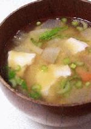 重ね蒸し煮で作るお味噌汁-レシピのメイン写真