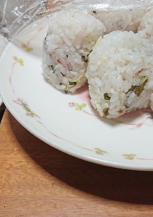 夏バテ防止おにぎり-レシピのメイン写真