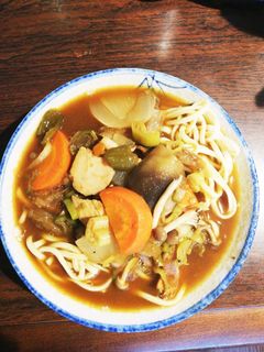 夏野菜の煮込みカレーうどん-レシピのメイン写真