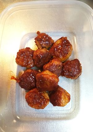 ミートボール〜定番ケチャップ味〜-レシピのメイン写真