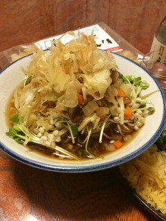冷たいけんちんそば-レシピのメイン写真