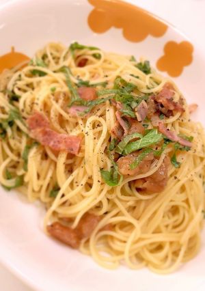 さっぱり!梅の和風パスタ-レシピのメイン写真
