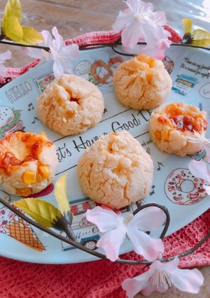 発酵なしの朝ごパン♡簡単米粉パン-レシピのメイン写真