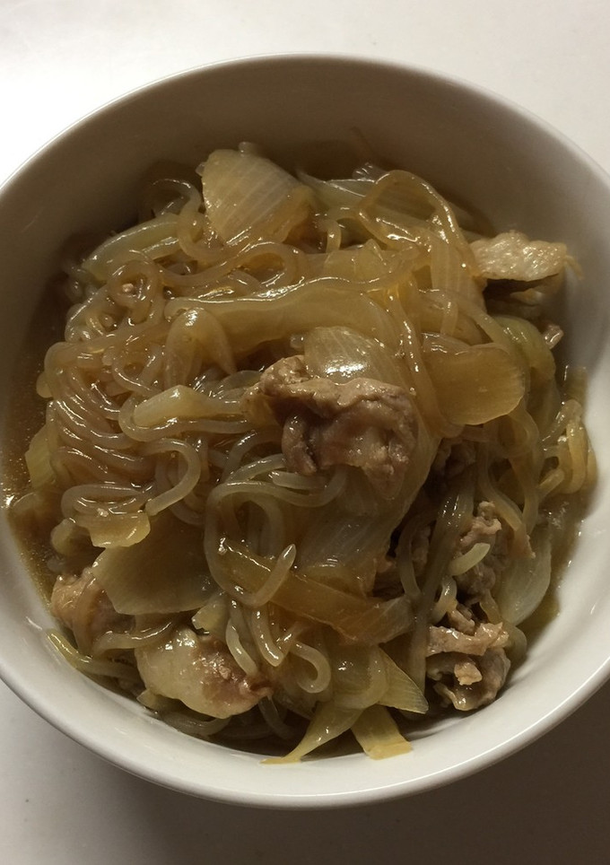 しらたきと豚こまの炒め煮-レシピのメイン写真