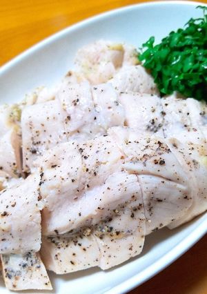 柔らかすぎ!サラダチキンブラックペッパー-レシピのメイン写真