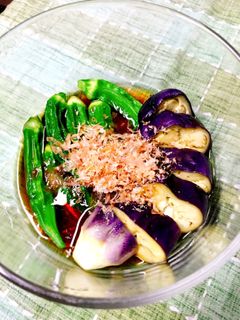 簡単☆オクラとお茄子の煮浸し-レシピのメイン写真