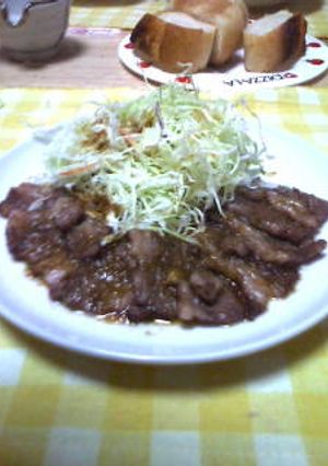 ソースがおいしい♥牛カルビのサラダ仕立て-レシピのメイン写真