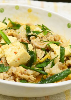 満足な食べ応え！スタミナパワーキムチ豆腐-レシピのメイン写真