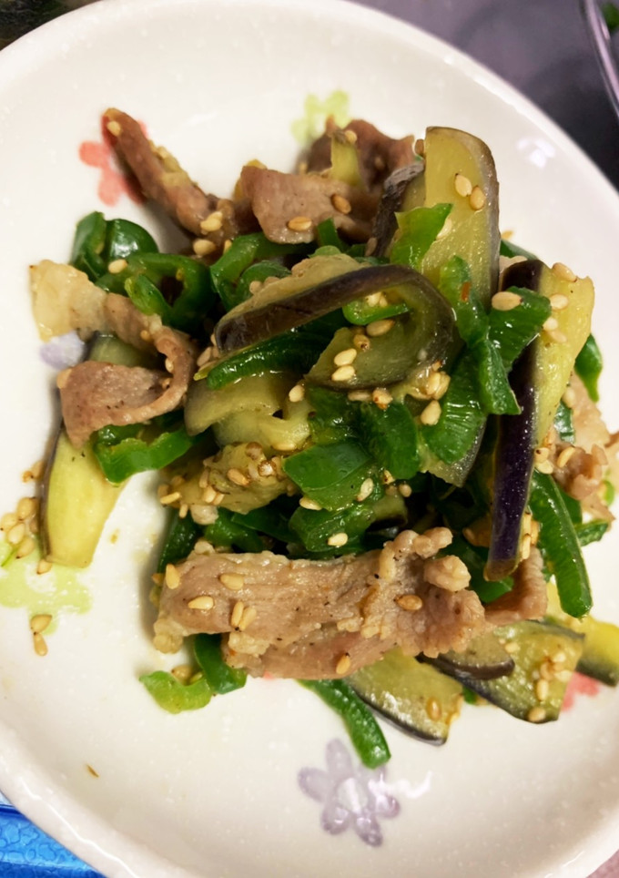 簡単！豚肉と夏野菜の中華風炒め物-レシピのメイン写真