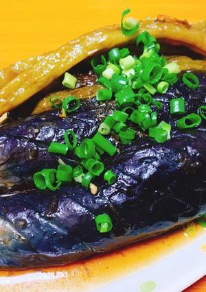 茄子とインゲンの酸っぱ揚げ浸し-レシピのメイン写真