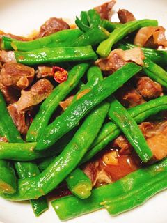 砂肝とインゲンのピリ辛炒め-レシピのメイン写真