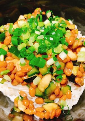 だし納豆素麺〜アレンジ素麺〜-レシピのメイン写真