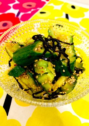 ☆たたききゅうりの塩昆布あえ☆-レシピのメイン写真
