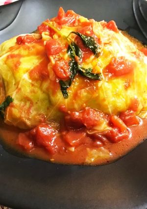 巻かないロールキャベツ-レシピのメイン写真
