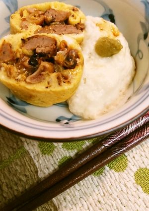 鰻肝巻き-レシピのメイン写真