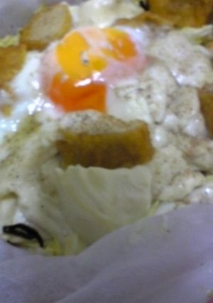 豆腐とキャベツの包み蒸し-レシピのメイン写真
