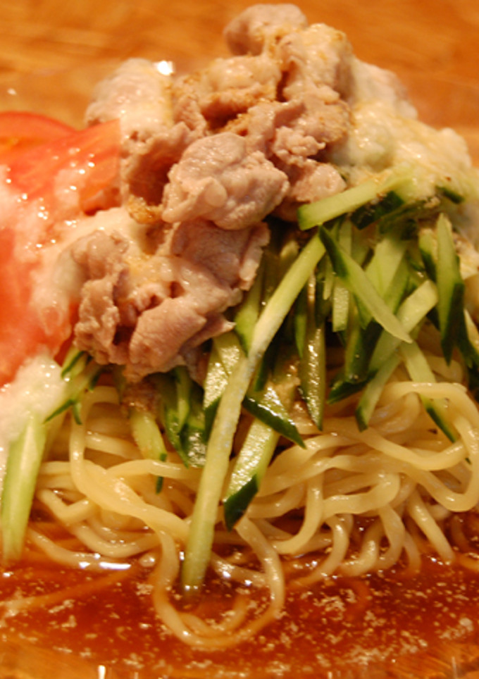とろとろ冷しゃぶ麺-レシピのメイン写真