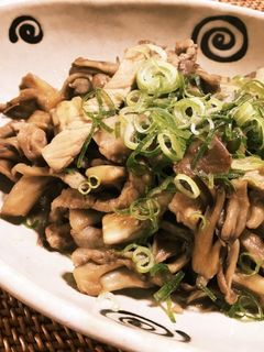舞茸と豚肉のバターポン酢炒め-レシピのメイン写真