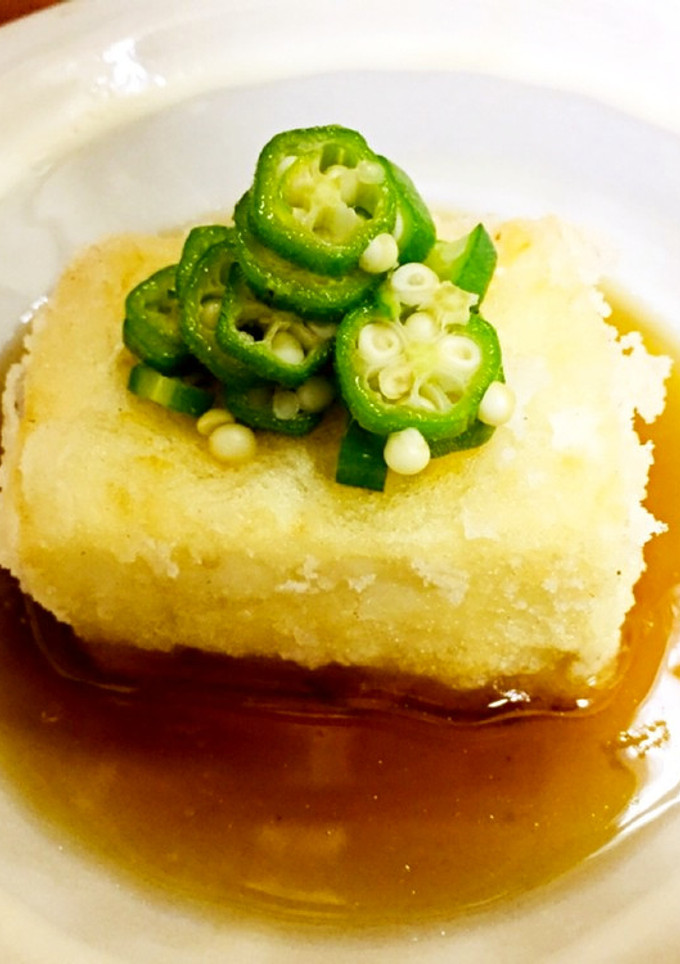木綿豆腐の自家製揚げだし豆腐！簡単！-レシピのメイン写真