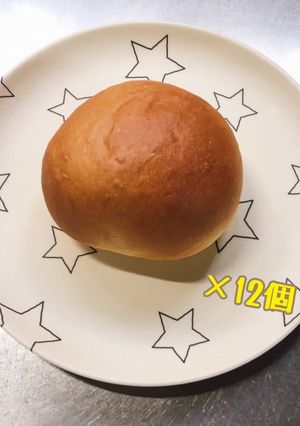私が好きな食パンを丸パンにしたバージョン-レシピのメイン写真
