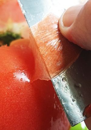 ★お湯も火も使わないトマトの剥き方★-レシピのメイン写真