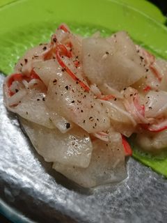 冬瓜とカニカマで健康サラダ!-レシピのメイン写真