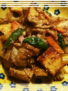 豚肉と厚揚げの味噌炒め-レシピのメイン写真