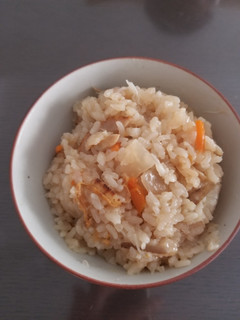 ミニホタテの中華炊き込みご飯-レシピのメイン写真