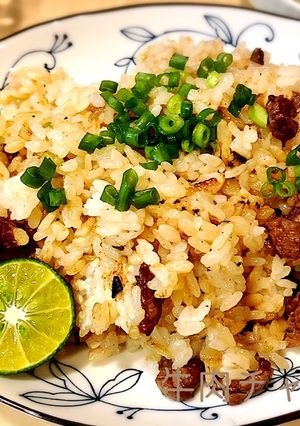 ちょっと豪華！牛肉チャーハン-レシピのメイン写真