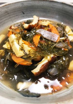すき昆布の煮物-レシピのメイン写真