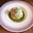 三豊なすの揚げ出しシラスのせ