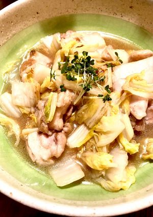 白菜と鶏肉のさっトロ煮-レシピのメイン写真