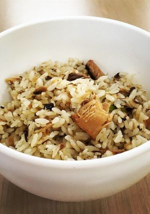 サバ缶で炊き込みご飯-レシピのメイン写真