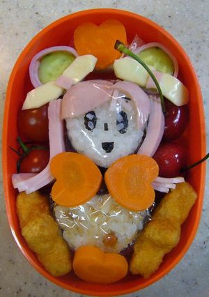 キャラ弁 プリキュア ドリームおにぎり-レシピのメイン写真