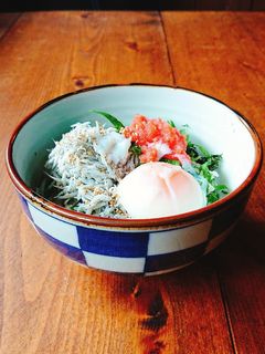 おひとり様❤️明太しらす丼-レシピのメイン写真