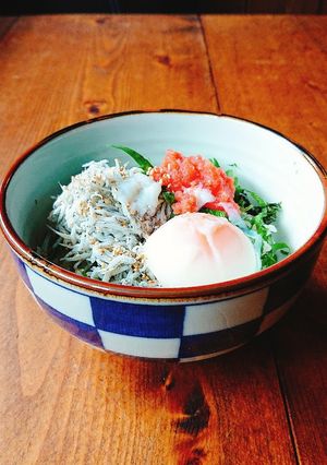 おひとり様❤️明太しらす丼-レシピのメイン写真